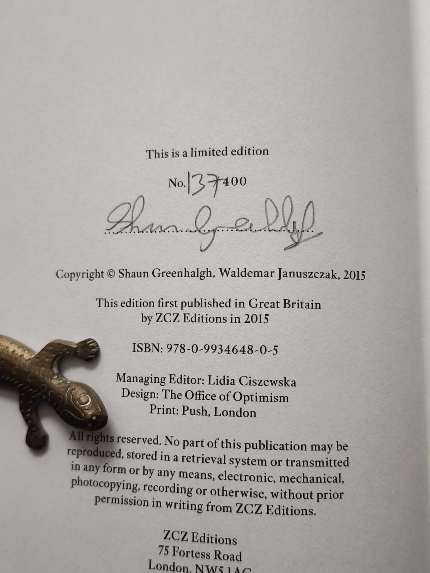 A Forger's Tale SIGNED, FIRST EDITION