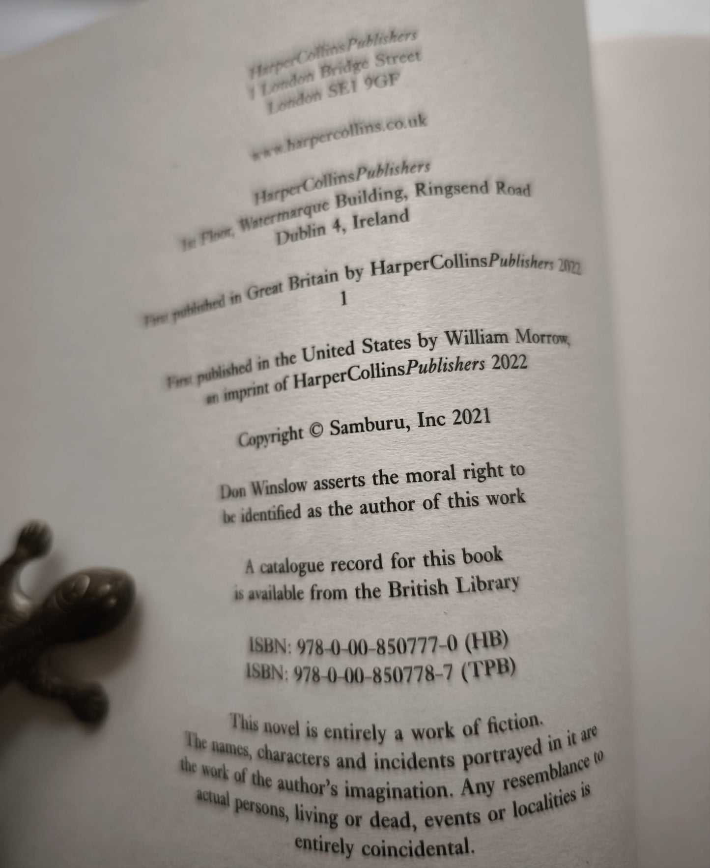 City On Fire FIRST EDITION