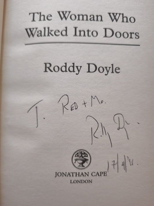 The Woman Who Walked Into Doors SIGNED, FIRST EDITION