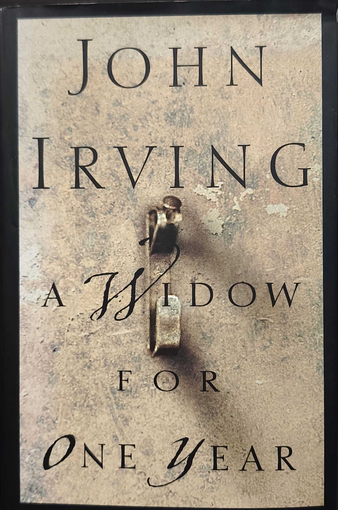 A Widow For One Year SIGNED, FIRST EDITION