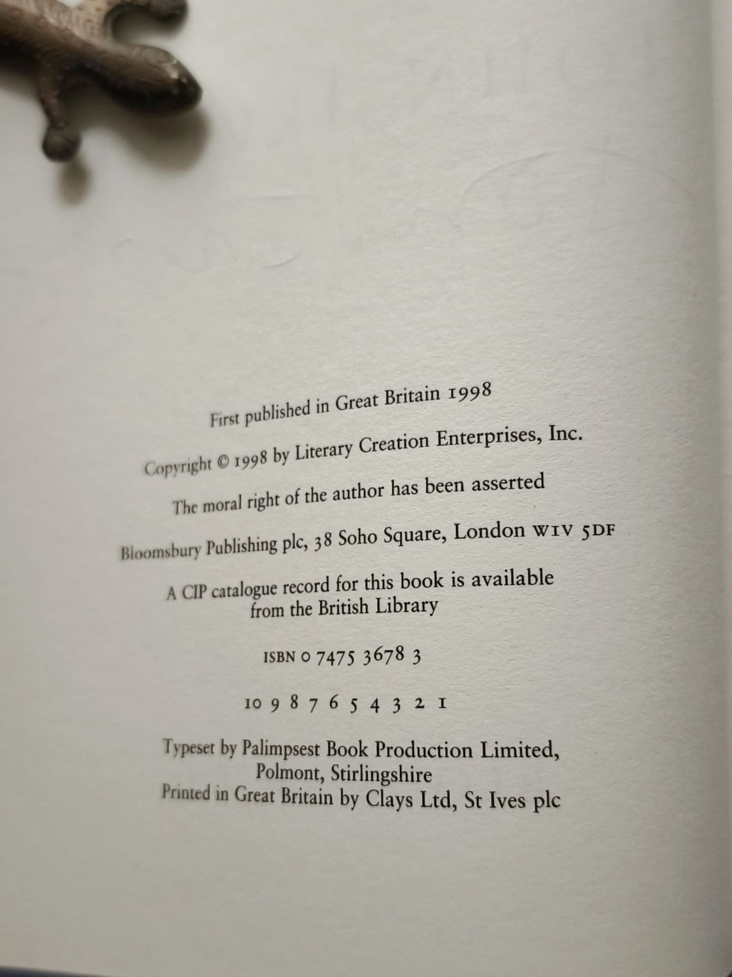 A Widow For One Year SIGNED, FIRST EDITION