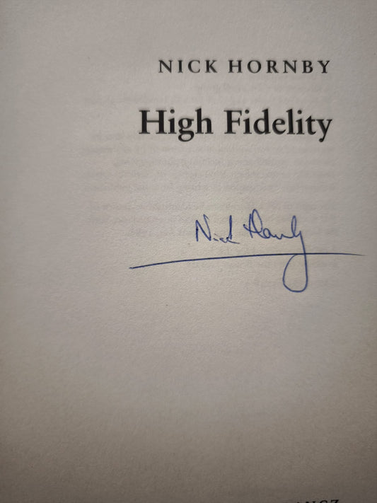 High Fidelity SIGNED, FIRST EDITION