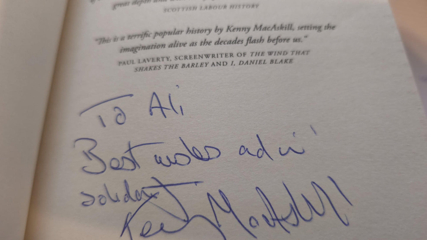 Radical Scotland SIGNED FIRST EDITION