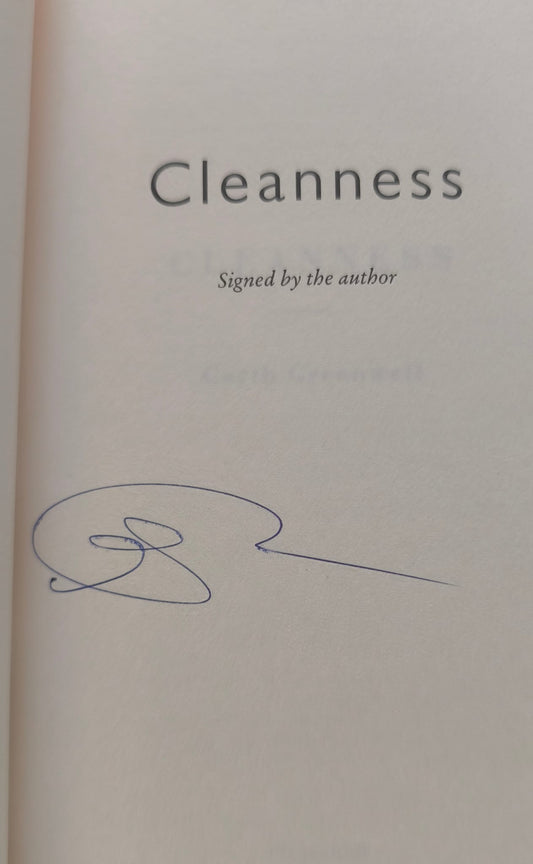 Cleanness SIGNED, FIRST EDITION