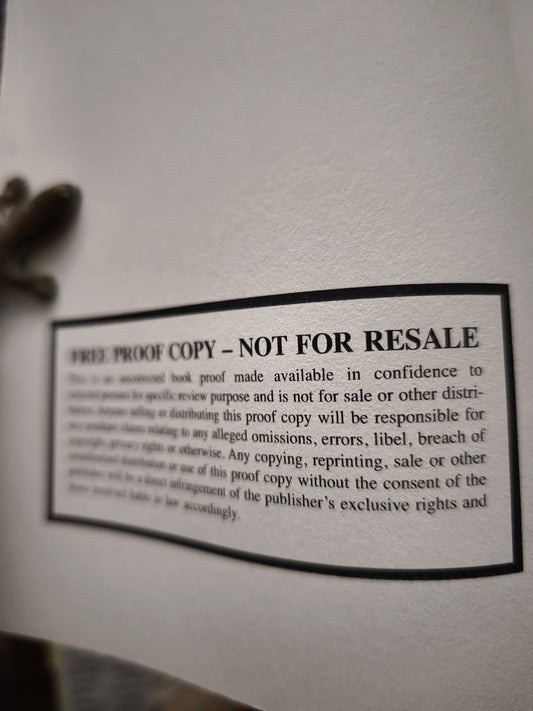 Inherent Vice FIRST EDITION Ucorrected Proof