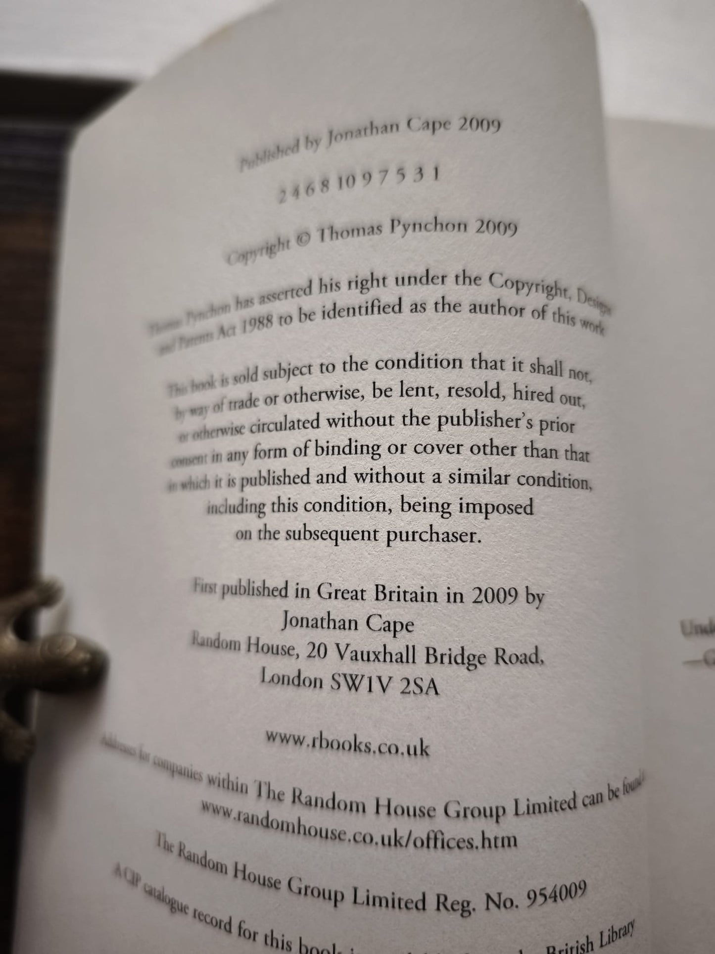 Inherent Vice FIRST EDITION Ucorrected Proof